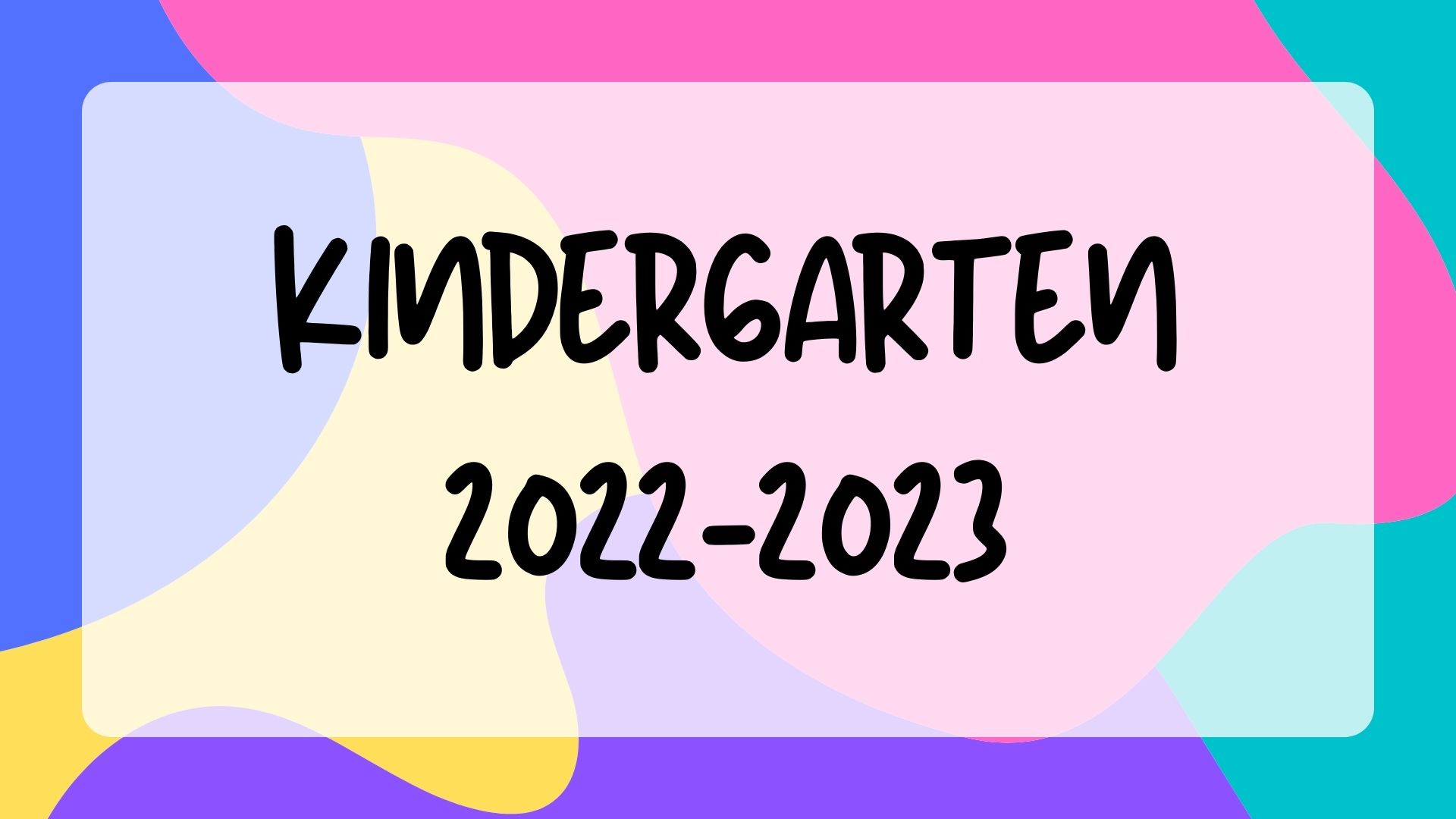 Kindergarten 22-23